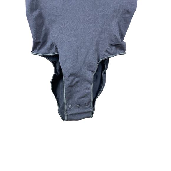 SKIMS Black Bodysuit Shapewear | Women Size S | Adjustable Straps, Slimming Fit - Picture 6 of 7